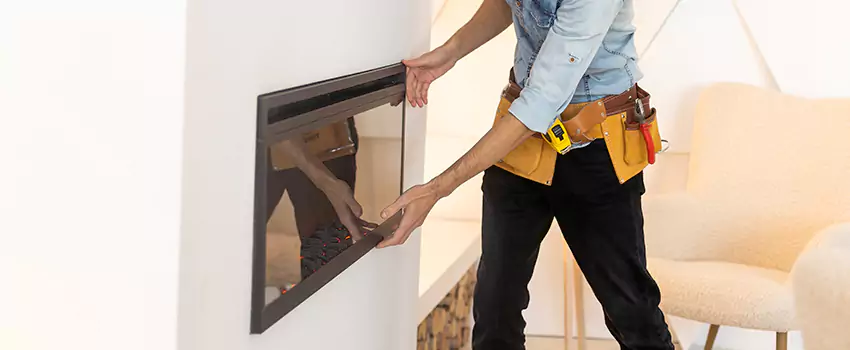 Metal Fireplace Installation in Monroe, Louisiana