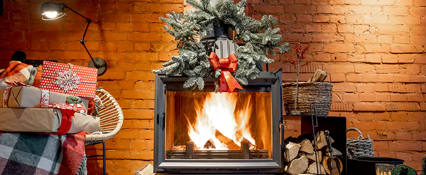 Travis Industries Linear Gas Fireplace Installation in Monroe, Louisiana